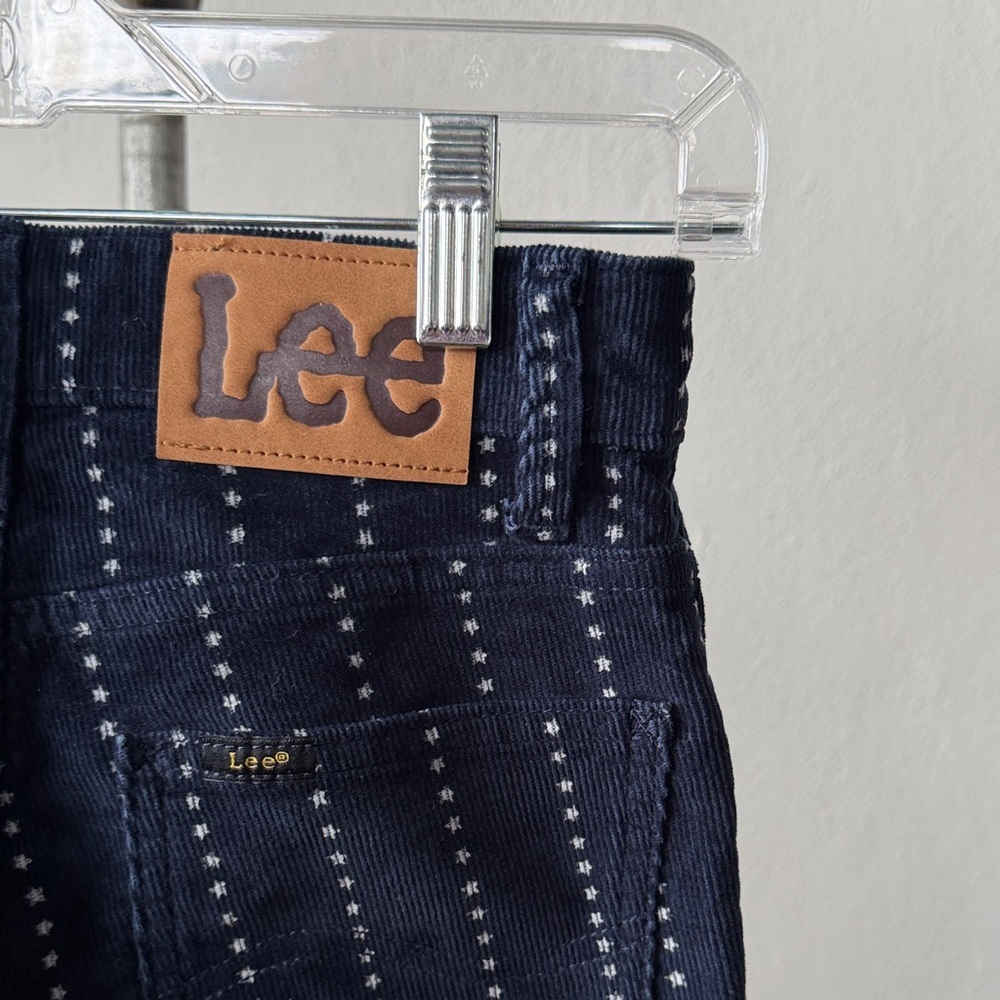 NWT Lee High Rise Flare Star Western Pants Womens 25M